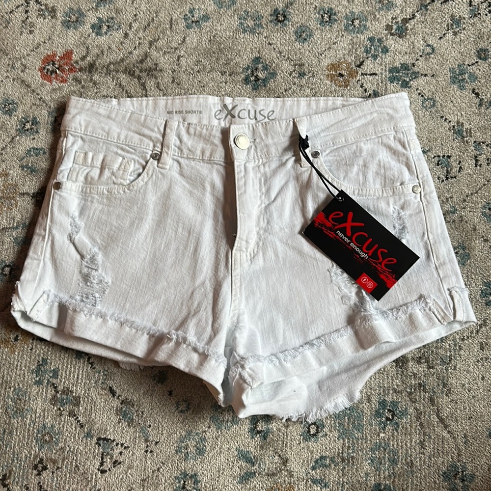 White shorts